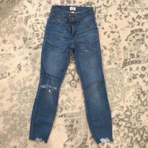 Jcrew 24P ripped jeans